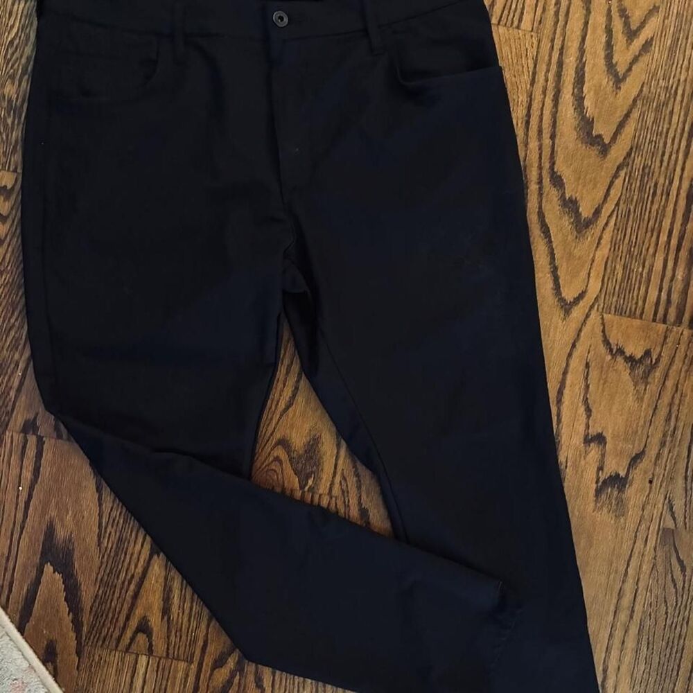 Van-heusen Men's Black Trousers